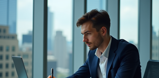 Prix Solana en 2025 : Prévisions, Analyse et Tendances Actuelles Jeune analyste financier étudiant des graphiques crypto