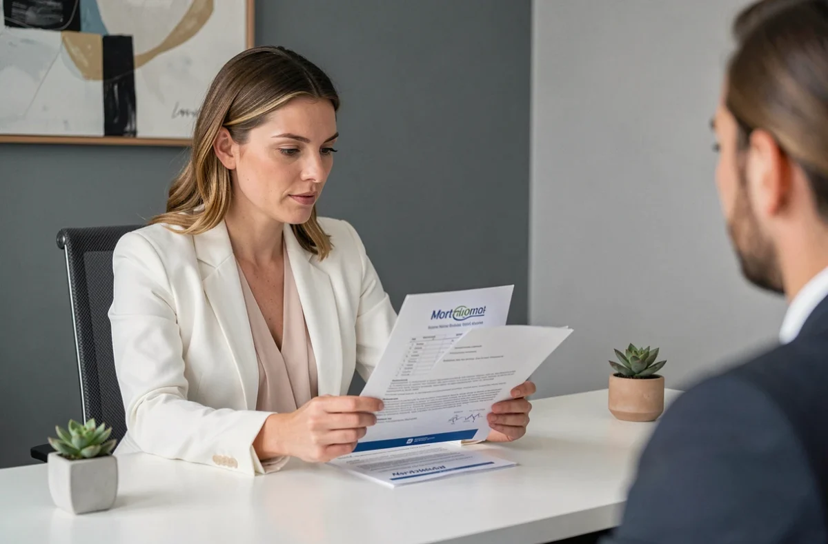 Elyte Solutions : conseillère en solutions de financement immobilier présentant une offre personnalisée